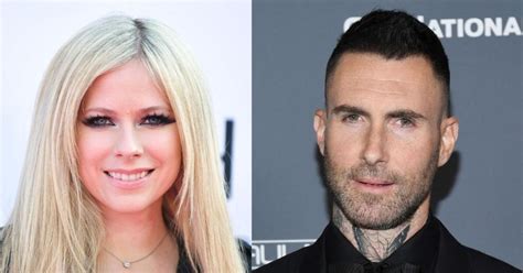 adam levine and his sister|adam levine and avril lavigne.